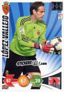 Figurina Lopez Vallejo - Liga BBVA 2009-2010. Adrenalyn XL - Panini