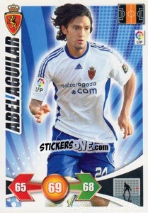 Sticker Abel Aguilar - Liga BBVA 2009-2010. Adrenalyn XL n. 352 - Panini