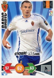 Sticker Babic - Liga BBVA 2009-2010. Adrenalyn XL n. 356 - Panini