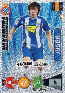 Sticker Shunsuke Nakamura / R.C.D. Espanyol - Liga BBVA 2009-2010. Adrenalyn XL n. 366 - Panini