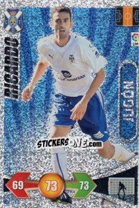 Sticker Ricardo - C.D. Tenerife - Liga BBVA 2009-2010. Adrenalyn XL n. 375 - Panini