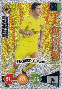 Sticker Nilmar - Villarreal C.F. - Liga BBVA 2009-2010. Adrenalyn XL n. 378 - Panini