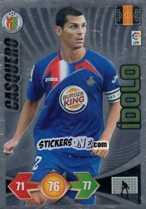 Sticker Casquero - Getafe C.F. - Liga BBVA 2009-2010. Adrenalyn XL n. 389 - Panini