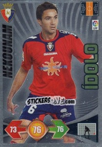 Figurina Nekounam / C. At. Osasuna - Liga BBVA 2009-2010. Adrenalyn XL - Panini