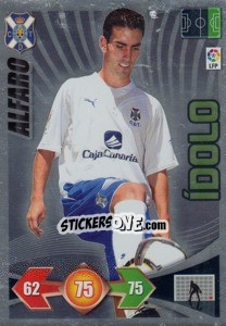Sticker Alfaro - C.D. Tenerife - Liga BBVA 2009-2010. Adrenalyn XL n. 398 - Panini