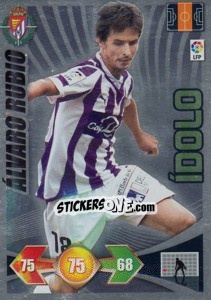 Sticker Alvaro Rubio - R. Valladolid C.F. - Liga BBVA 2009-2010. Adrenalyn XL n. 401 - Panini