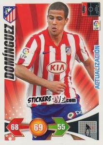 Figurina Alvaro Dominguez - Atletico Madrid - Liga BBVA 2009-2010. Adrenalyn XL n. 426 - Panini