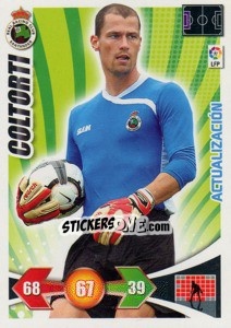 Figurina Coltorti - R. Racing C. - Liga BBVA 2009-2010. Adrenalyn XL - Panini