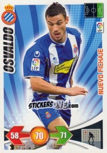 Sticker Pablo Osvaldo - R.C.D. Espanyol - Liga BBVA 2009-2010. Adrenalyn XL n. 443 - Panini