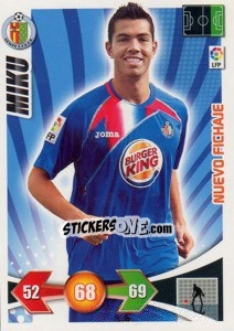 Sticker Miku - Getafe C.F. - Liga BBVA 2009-2010. Adrenalyn XL n. 444 - Panini