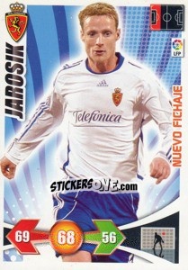 Figurina Jarosik - Real Zaragoza - Liga BBVA 2009-2010. Adrenalyn XL - Panini