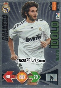 Cromo Granero - Real Madrid - Liga BBVA 2009-2010. Adrenalyn XL - Panini