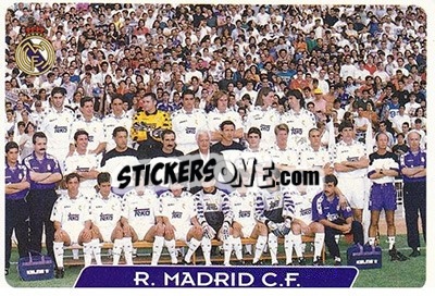 Cromo Team Card - Las Fichas De La Liga 1995-1996 - Mundicromo