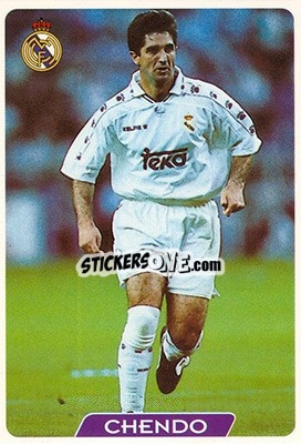 Cromo Chendo - Las Fichas De La Liga 1995-1996 - Mundicromo