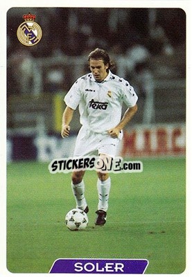 Sticker Soler - Las Fichas De La Liga 1995-1996 - Mundicromo