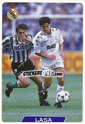 Sticker Lasa - Las Fichas De La Liga 1995-1996 n. 7 - Mundicromo