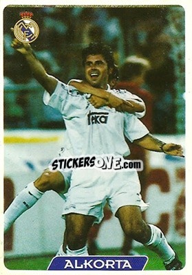 Sticker Alkorta - Las Fichas De La Liga 1995-1996 n. 8 - Mundicromo