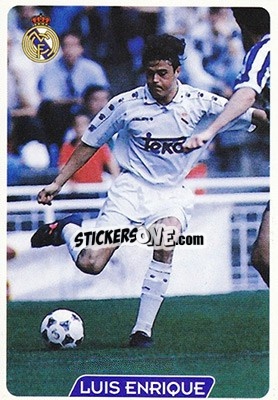 Sticker Luis Enrique - Las Fichas De La Liga 1995-1996 n. 13 - Mundicromo