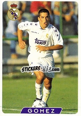 Sticker Gómez - Las Fichas De La Liga 1995-1996 n. 15a - Mundicromo