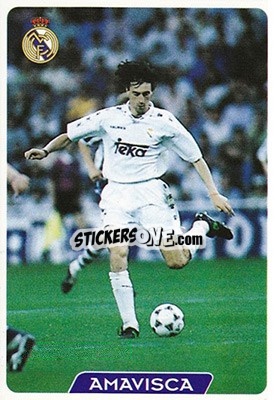 Sticker Amavisca - Las Fichas De La Liga 1995-1996 n. 18 - Mundicromo