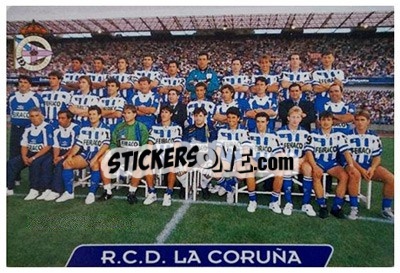 Sticker Team Card - Las Fichas De La Liga 1995-1996 n. 19 - Mundicromo