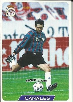 Sticker Juan Garrido Canales - Las Fichas De La Liga 1995-1996 n. 22 - Mundicromo