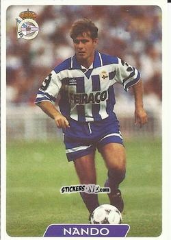 Cromo Nando - Las Fichas De La Liga 1995-1996 n. 26 - Mundicromo