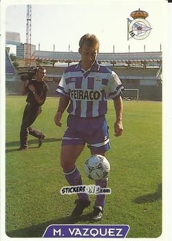 Figurina M.Vazquez - Las Fichas De La Liga 1995-1996 n. 34a - Mundicromo