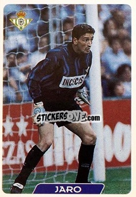 Sticker Jaro - Las Fichas De La Liga 1995-1996 - Mundicromo