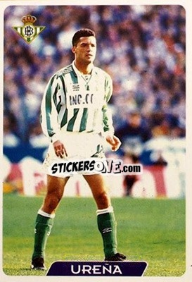 Sticker Ureña - Las Fichas De La Liga 1995-1996 - Mundicromo