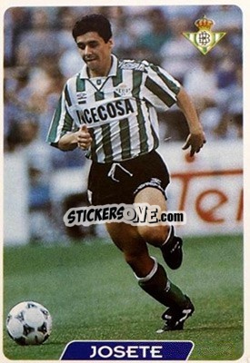 Sticker Josete - Las Fichas De La Liga 1995-1996 n. 44 - Mundicromo