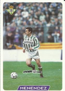 Sticker Menendez - Las Fichas De La Liga 1995-1996 n. 47 - Mundicromo