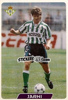 Cromo Jarni - Las Fichas De La Liga 1995-1996 - Mundicromo