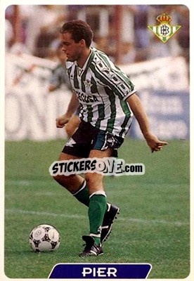 Figurina Pier - Las Fichas De La Liga 1995-1996 - Mundicromo