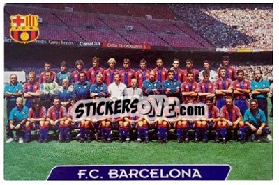 Figurina Team Card - Las Fichas De La Liga 1995-1996 - Mundicromo
