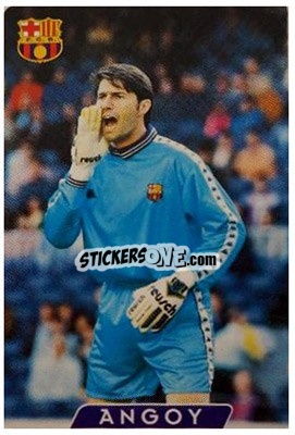 Sticker Angoy - Las Fichas De La Liga 1995-1996 n. 58a - Mundicromo