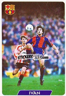 Sticker Ivan - Las Fichas De La Liga 1995-1996 - Mundicromo