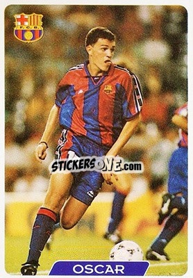 Sticker Oscar - Las Fichas De La Liga 1995-1996 n. 70a - Mundicromo