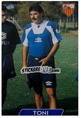 Sticker Toni MGR - Las Fichas De La Liga 1995-1996 n. 74 - Mundicromo