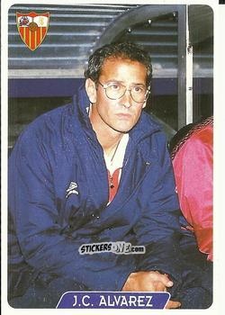 Figurina J.C Alvarez - Las Fichas De La Liga 1995-1996 n. 74a - Mundicromo