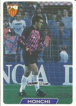Sticker Monchi - Las Fichas De La Liga 1995-1996 n. 76 - Mundicromo