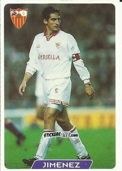 Sticker Jimenez - Las Fichas De La Liga 1995-1996 n. 77 - Mundicromo