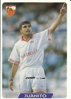 Sticker Juanito - Las Fichas De La Liga 1995-1996 n. 80 - Mundicromo