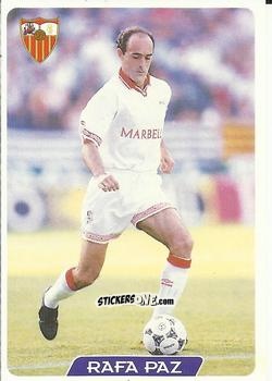Cromo Rafa Paz - Las Fichas De La Liga 1995-1996 n. 82 - Mundicromo