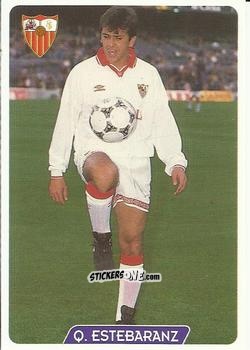 Sticker Quique Enrique Estebaranz Lopez - Las Fichas De La Liga 1995-1996 n. 84 - Mundicromo