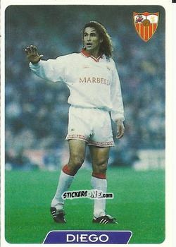 Sticker Diego Rodriguez Fernandez - Las Fichas De La Liga 1995-1996 n. 86 - Mundicromo