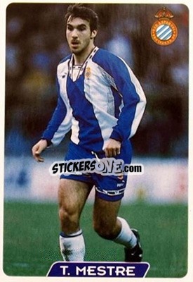 Cromo T. Mestre - Las Fichas De La Liga 1995-1996 - Mundicromo