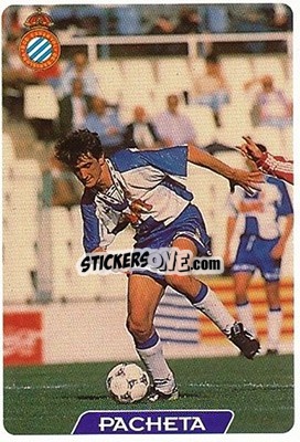 Cromo Pacheta - Las Fichas De La Liga 1995-1996 - Mundicromo