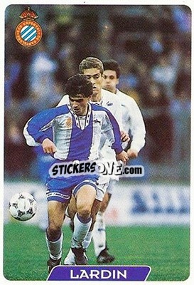 Cromo Lardin - Las Fichas De La Liga 1995-1996 - Mundicromo