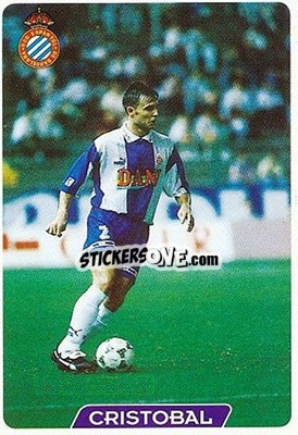 Cromo Cristobal - Las Fichas De La Liga 1995-1996 - Mundicromo